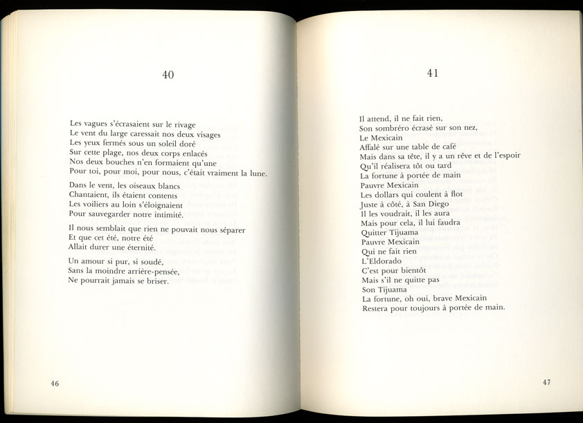 Livre poème